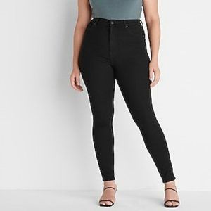 NWOT Super High Waisted FlexX Black Skinny Jeans